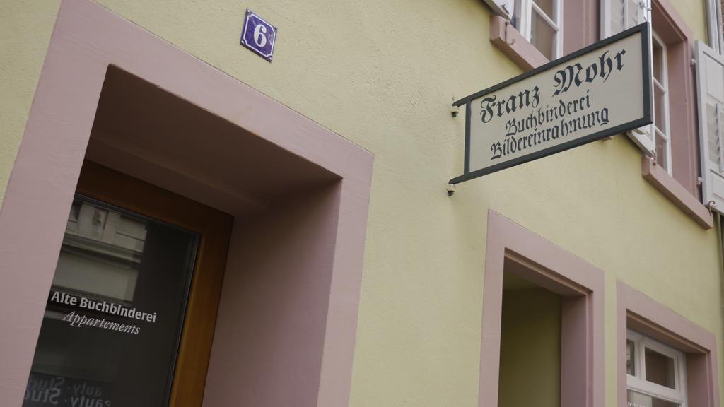 Alte Buchbinderei Apartments Baden-Baden Exterior foto